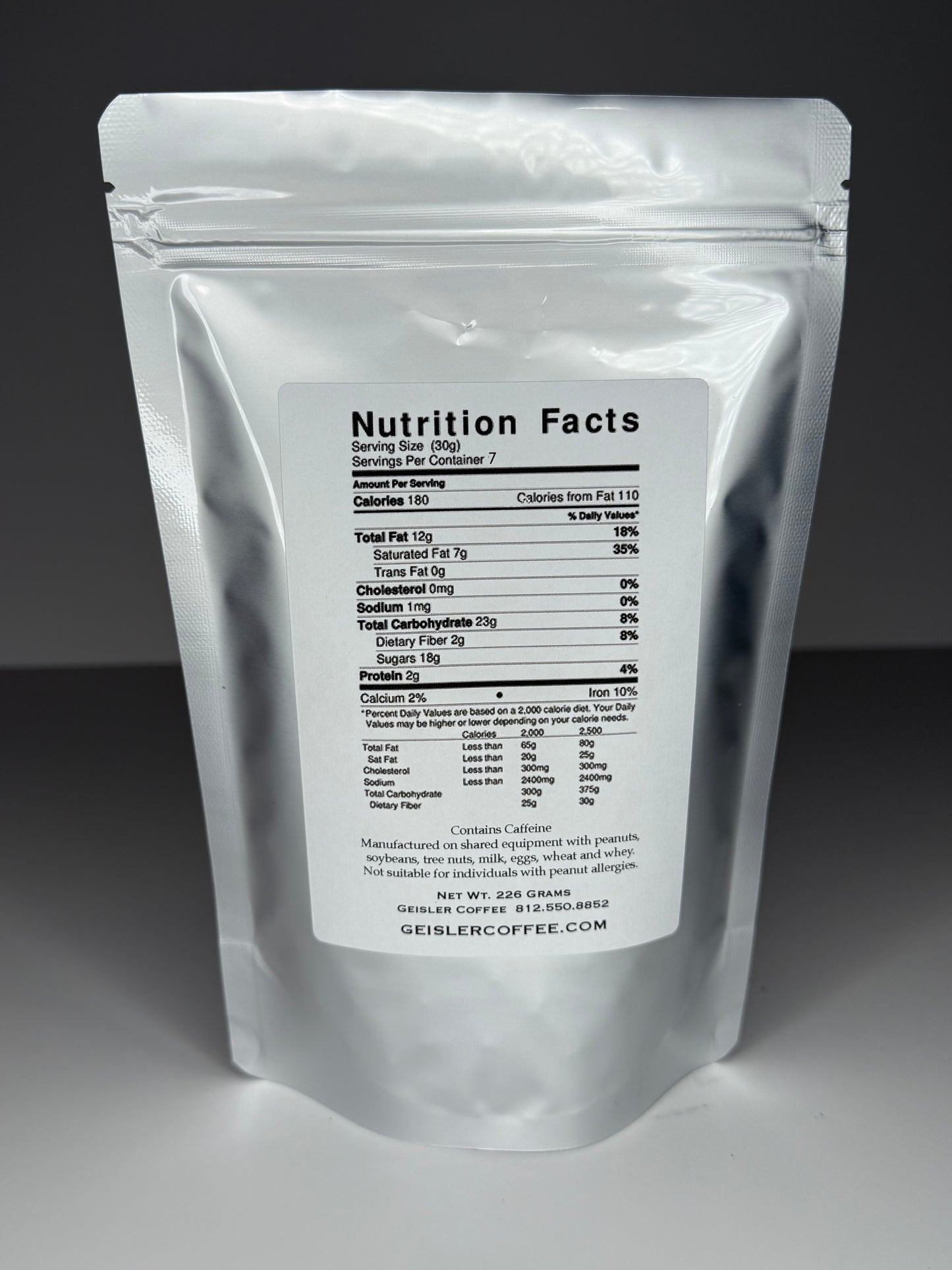 Dark Chocolate Covered Espresso Beans